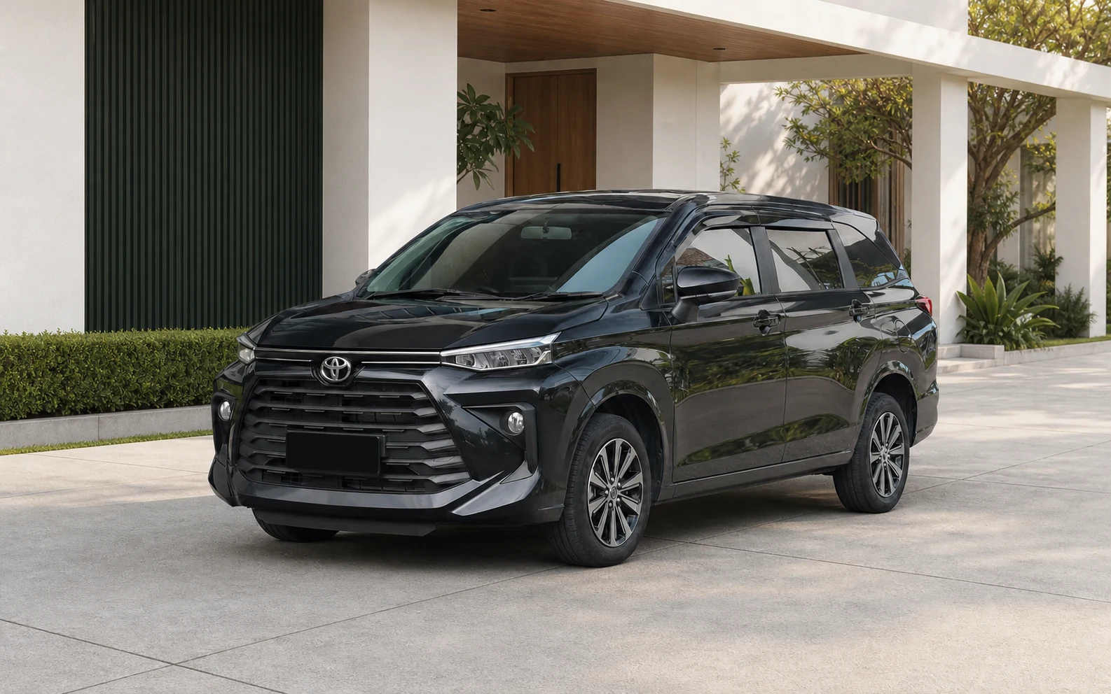 Toyota Avanza All New hitam armada rental TRIX Indonesia